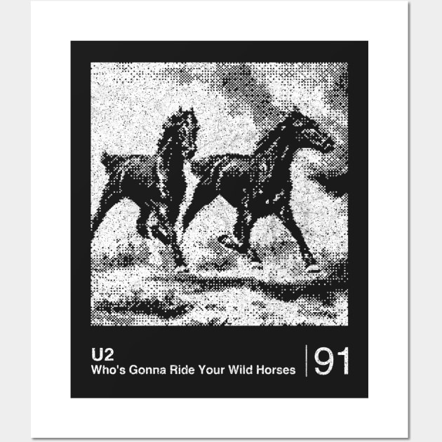 U2 / Minimalist Graphic Design Fan Artwork Wall Art by saudade